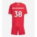 Liverpool Ryan Gravenberch #38 Hjemmedraktsett Barn 2025-26 Korte ermer (+ Korte bukser)